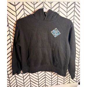 Salty Crew Black Pullover Logo Hoodie Youth Large 5051